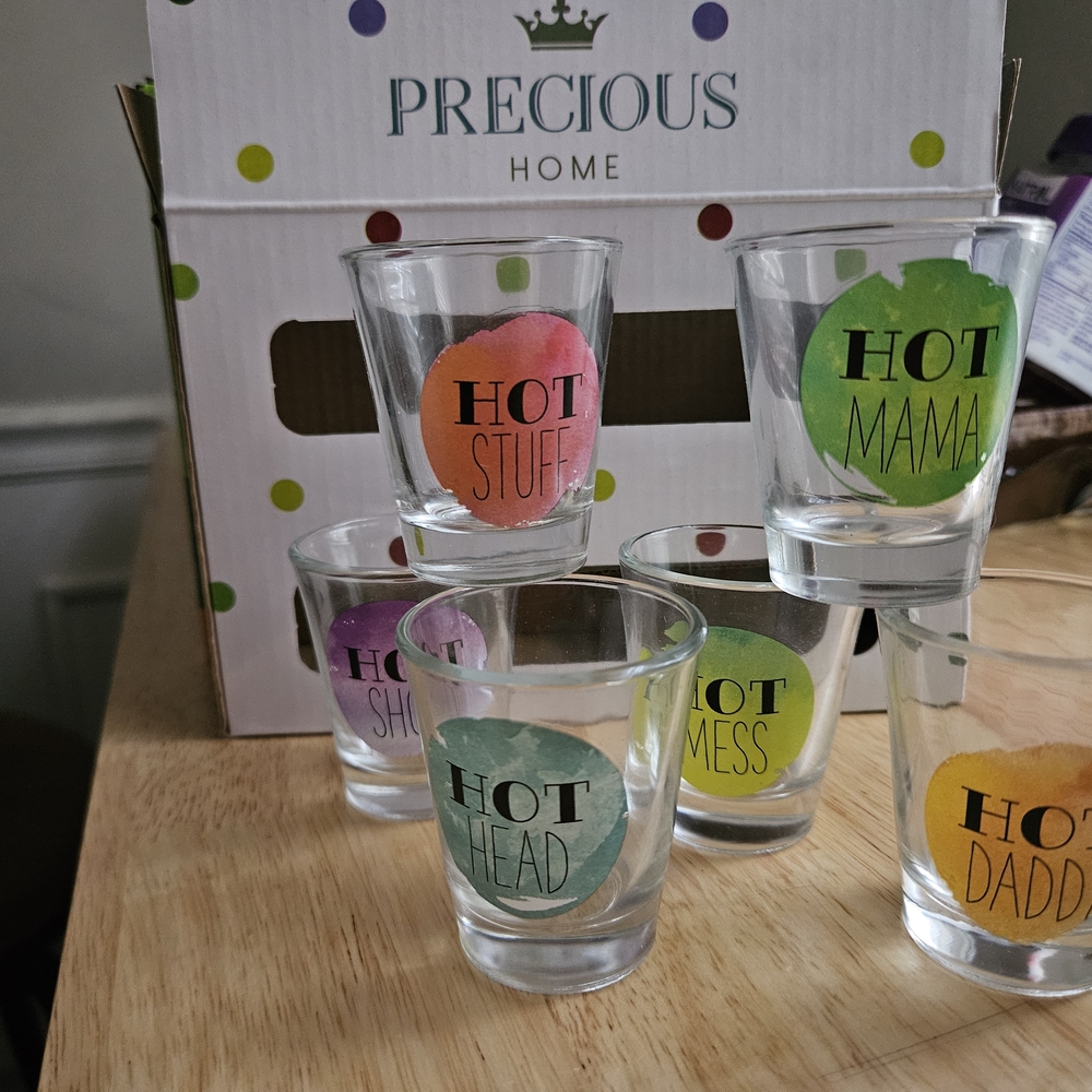 Colorful Shot Glass Set